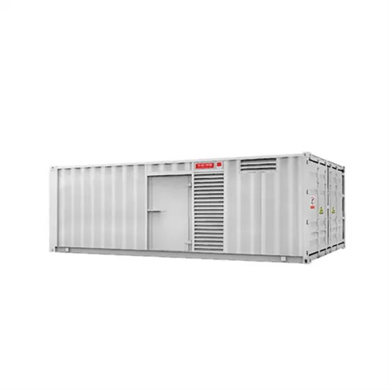 Monaco solar container communication station flywheel energy storage module