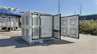 Monaco solar container communication station flywheel energy
