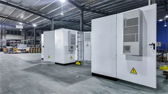 Solar Container Communication Station Flywheel Energy Storage