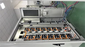 Flywheel Container Solution Modular Kinetic Energy Storage