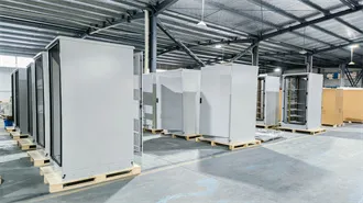 High Voltage Cabinet 100Kw/215Kwh Air-cooled Solar