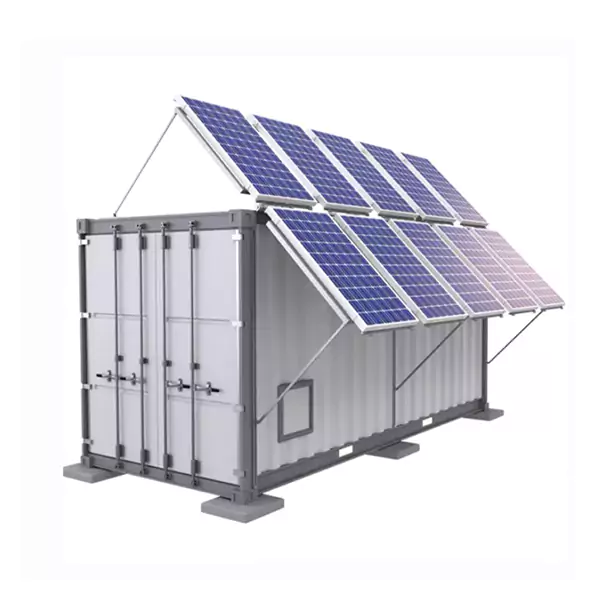 Turnkey container energy solution and integrated BESS